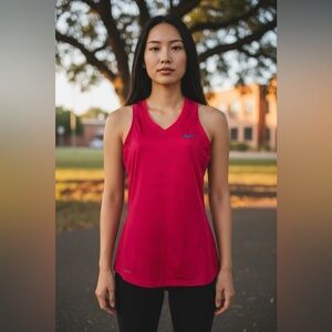 Nike Pro Dri-FIT Training Tank Top – Fuchsia Pink – Size S